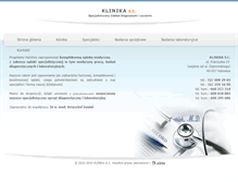 Tablet Screenshot of klinika.org.pl