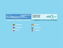 Tablet Screenshot of klinika.co.uk